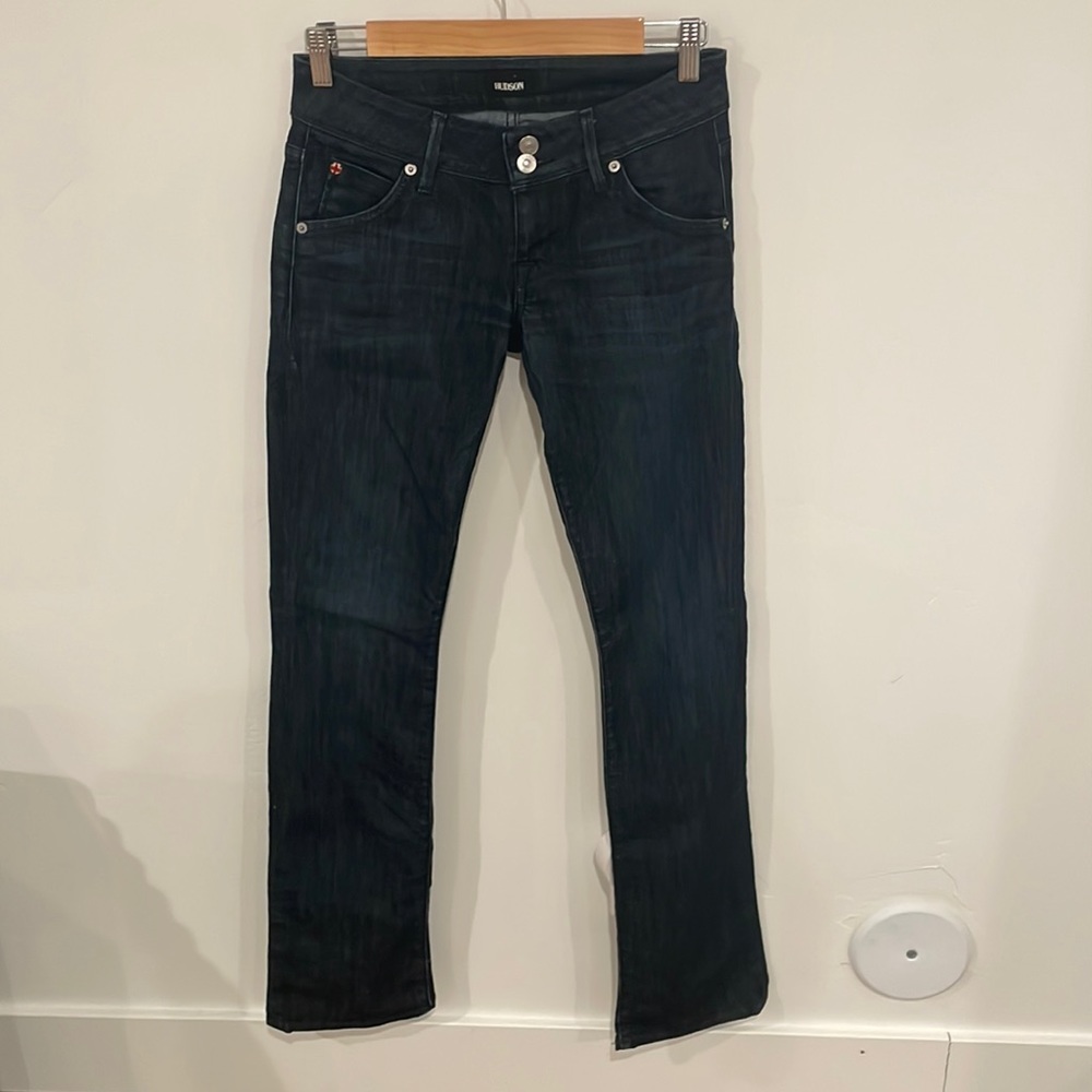 Size 26 dark wash Hudson jeans